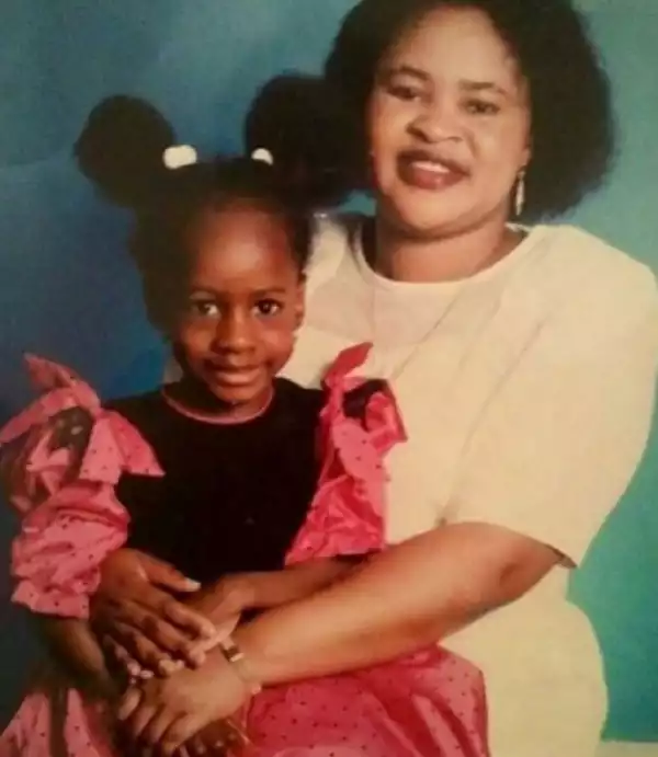 #BBNaija: Guess Who The Little Girl Is?